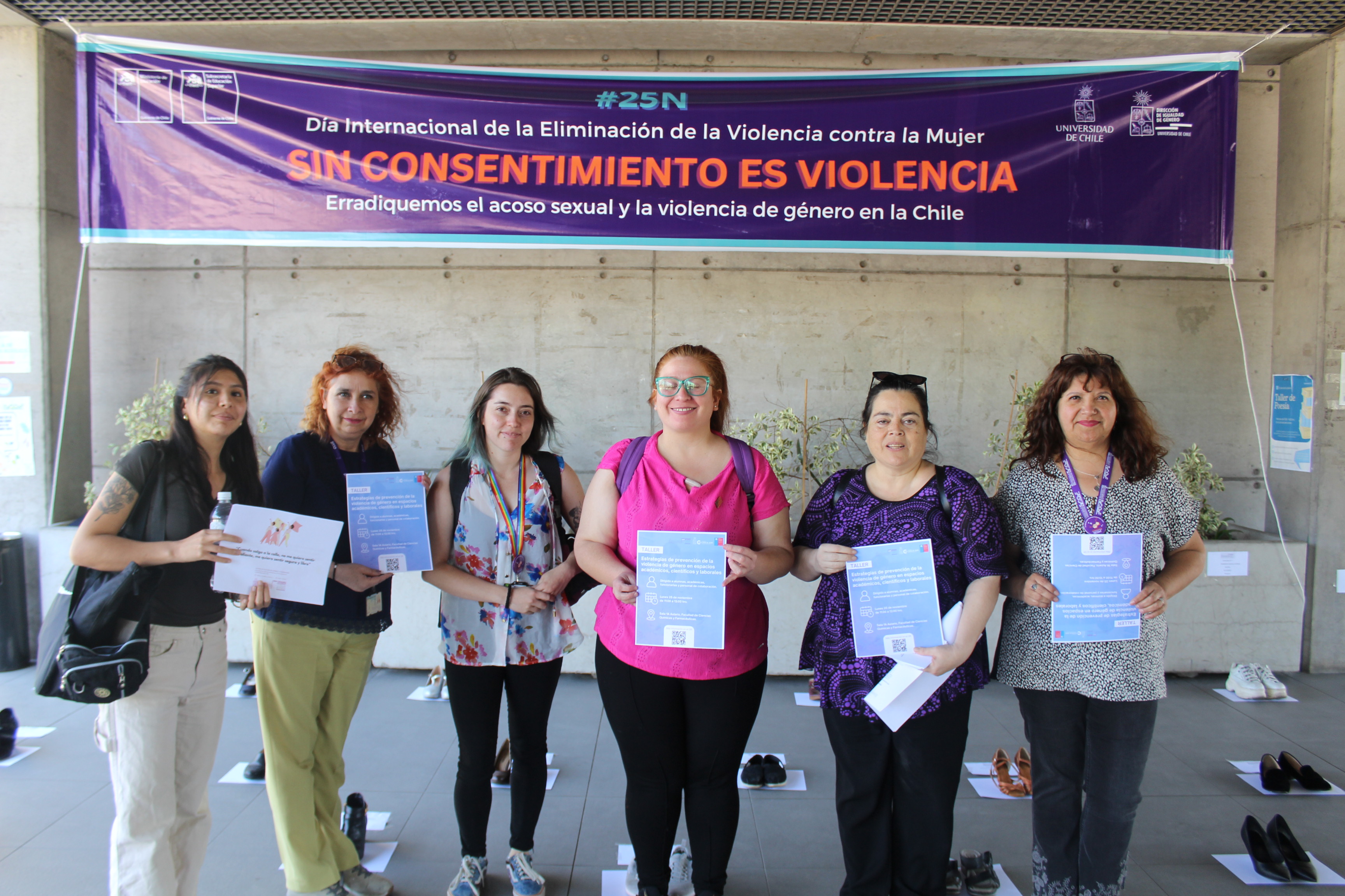 Taller presenta estrategias para identificar y prevenir la violencia de género en espacios académicos y científicos de la Universidad de Chile